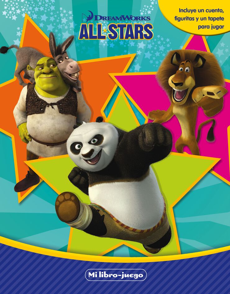 Dreamworks. All Stars. Mi libro-juego