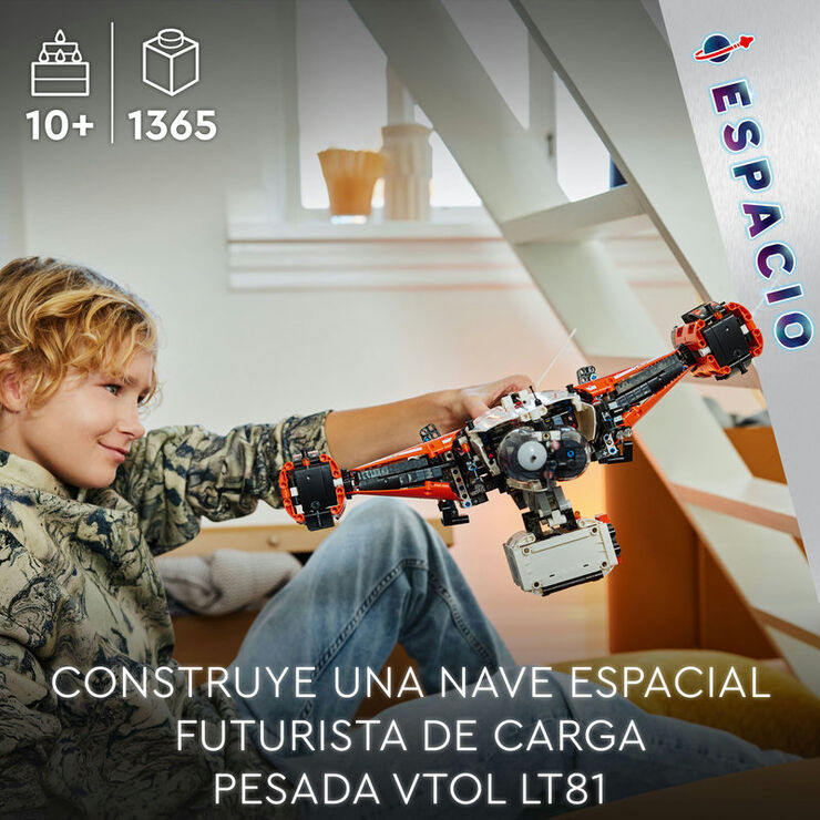 LEGO® Technic Nau Espacial de Càrrega Pesada VTOL LT81 42181