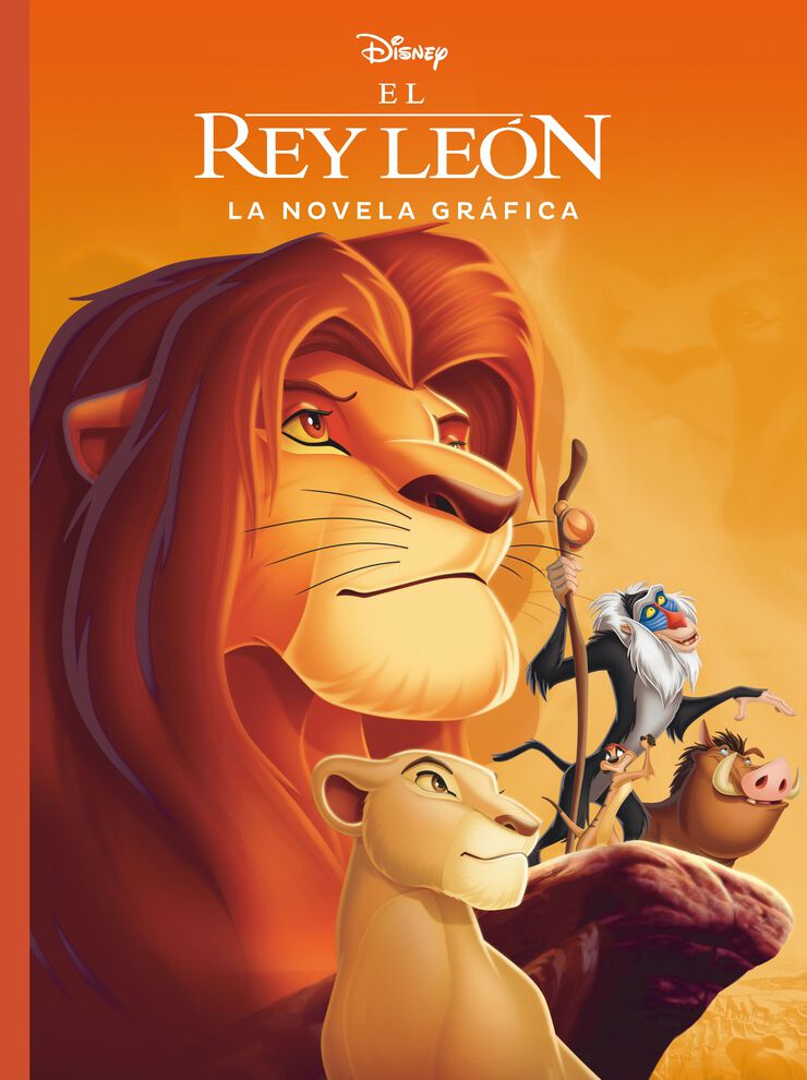 Figura El Rey León Tallada con el Corazón
