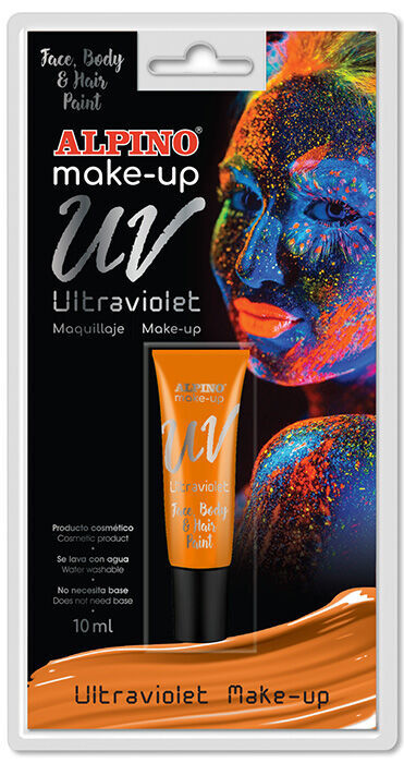 Maquillaje Alpino Mousse Uv Tubo Naranja