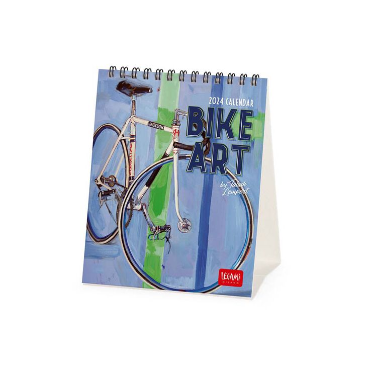 Calendario mesa Legami 12X14 2024 Bike Art