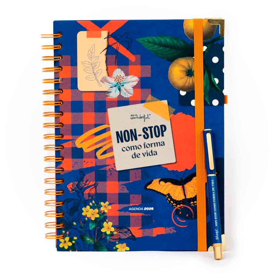 Set Agenda Mr.Wonderful Office gran sem/vista 2026 cast + Bol&iacute;grafo
