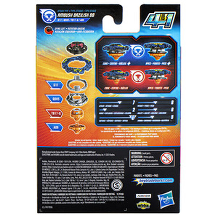 Pack Peonza y Lanzador Hypersphere Beyblade
