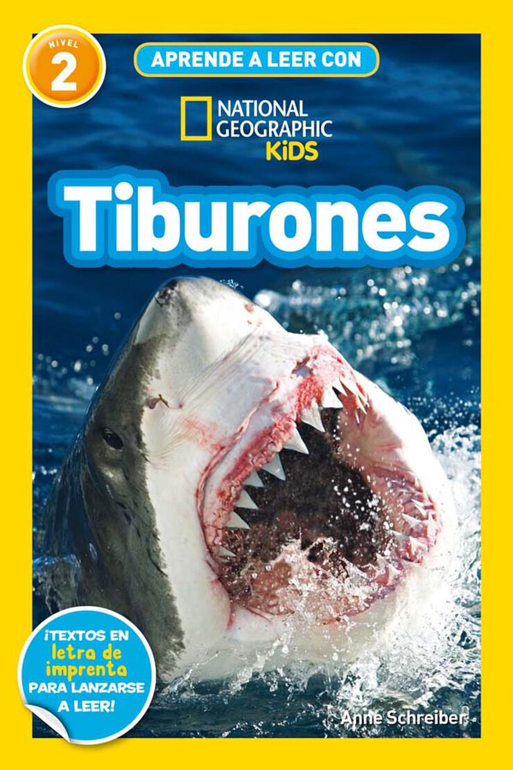 Aprende a leer con National Geographic (Nivel 2) - Tiburones