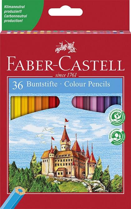 Lápices de colores Faber Castell Ecológico 12 colores