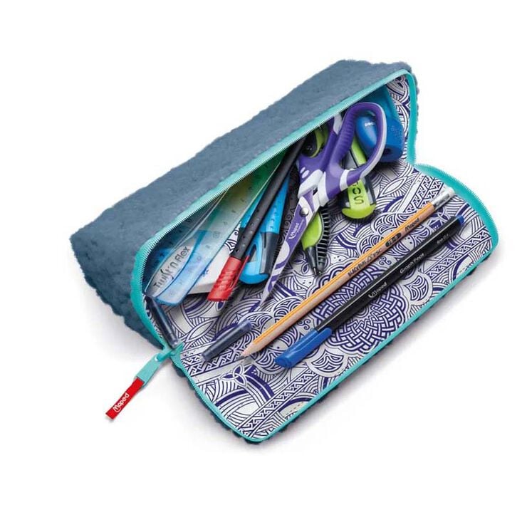 Estuche Maped Open XXL Effect azul