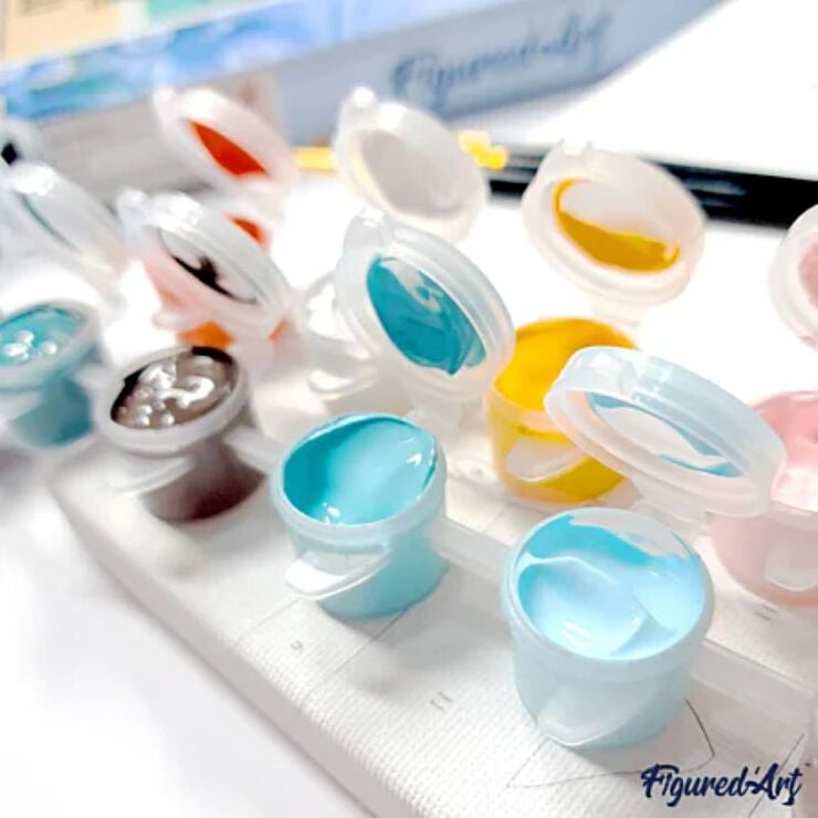 Kit Pintar per Nombres Figured'Art Mini Panda