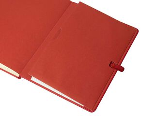 Agenda Finocam 18 meses M5 sem/vista mult 2025-26 rojo