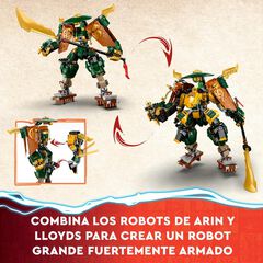 LEGO® NINJAGO Mechs del Equipo Ninja de Lloyd y Arin 71794
