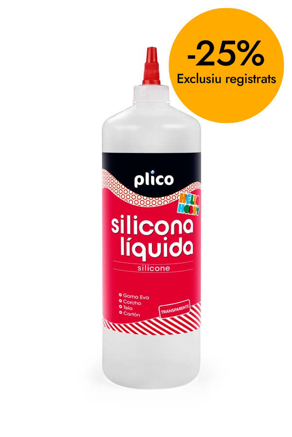 Silicona l&iacute;quida Plico 1000ml