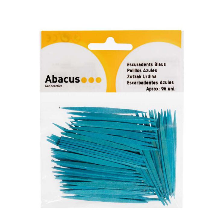 Escuradents Abacus blau 96u