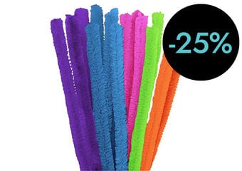 Limpiapipas Maxi Abacus colores 10u