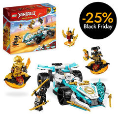 LEGO® NINJAGO Coche de Carreras del Dragón de Zane Power Spinjitzu 71791