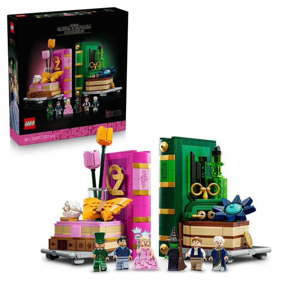 LEGO&reg; Wicked Sujetalibros de Glinda y Elphaba 75691