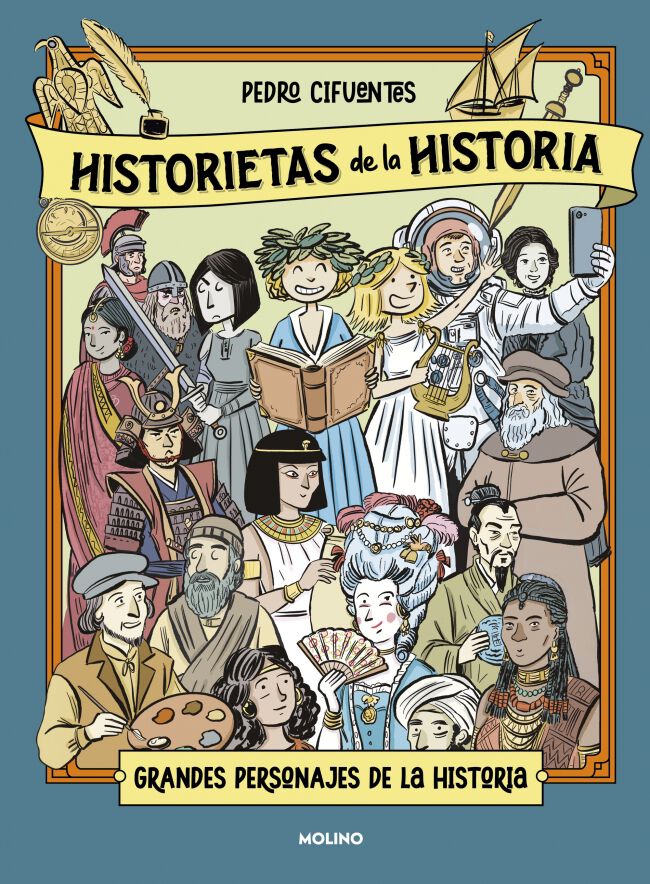 Historietas de la historia 2 Grandes personajes de la historia
