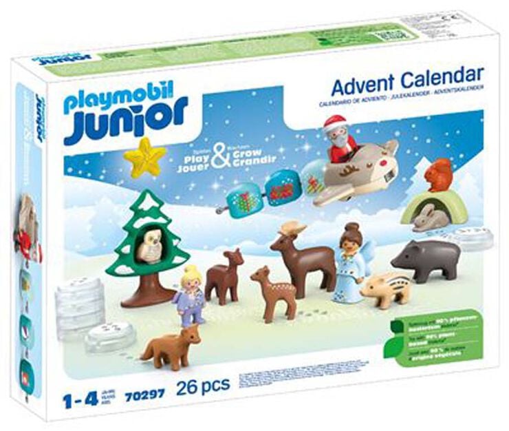 Playmobil Junior Calendari Advent Nadal a la Neu 70297