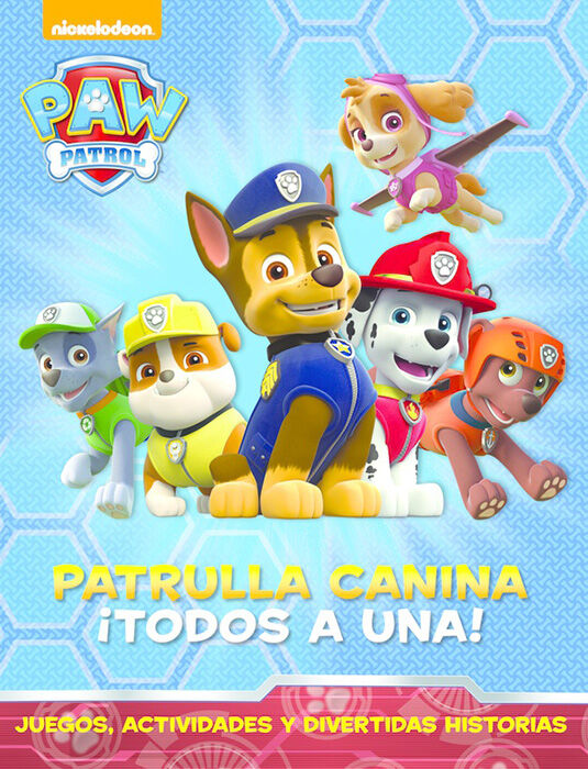 Patrulla canina: &iexcl;todos a una! (Paw Patrol, Patrulla Canina. Libro regalo)