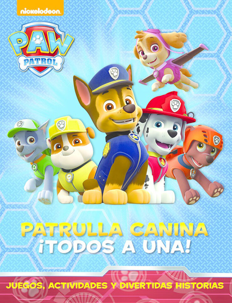 Patrulla canina: ¡todos a una! (Paw Patrol, Patrulla Canina. Libro regalo)