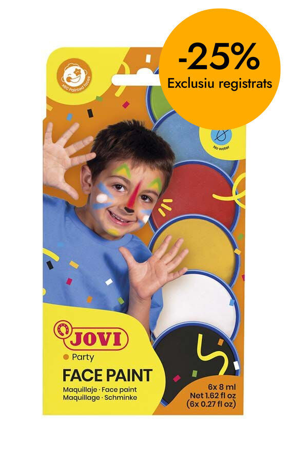 Maquillatge en crema Jovi 6 colors