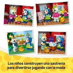 LEGO® Animal Crossing Botiga de Roba de les Germanes Manetes 77055