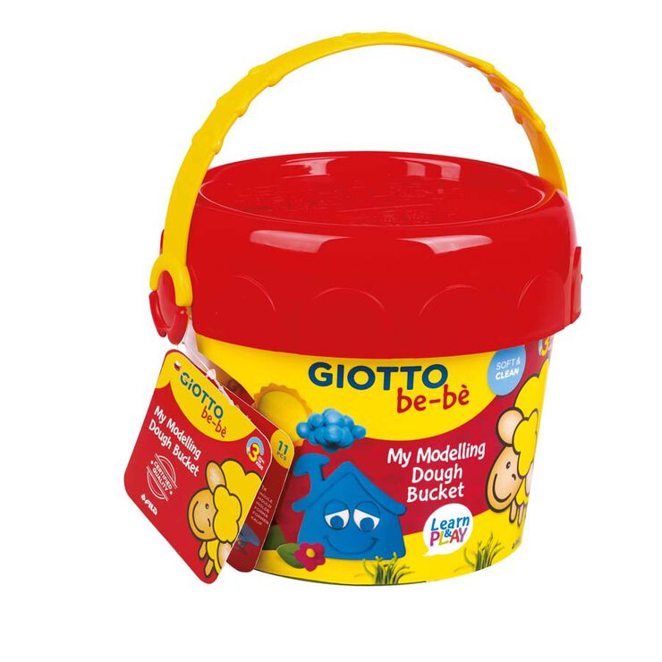 Super Cofre Pasta modelar Giotto Be-Bè 5u + accessoris