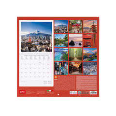 Calendario Legami 30x29 Pared Beauty Japan Multiling&uuml;e 2027