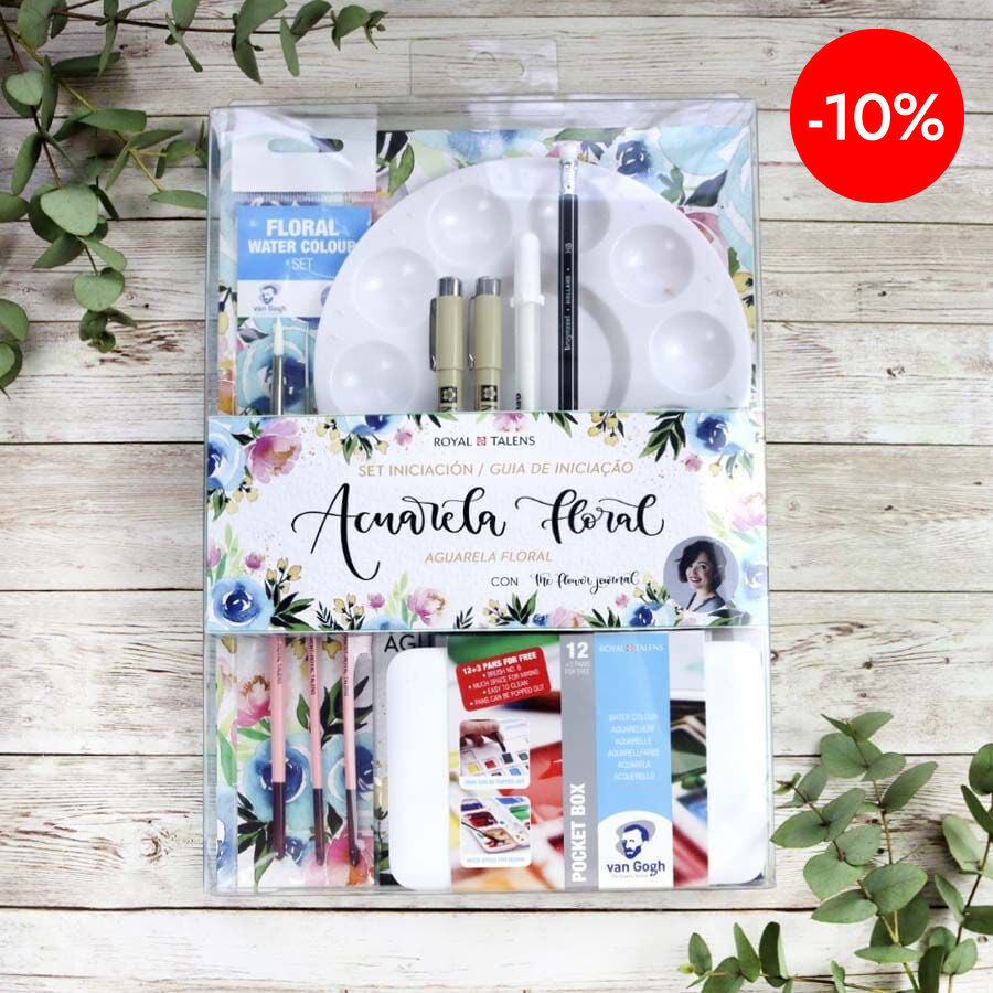 Set Aquarel&middot;la Floral Van Gogh