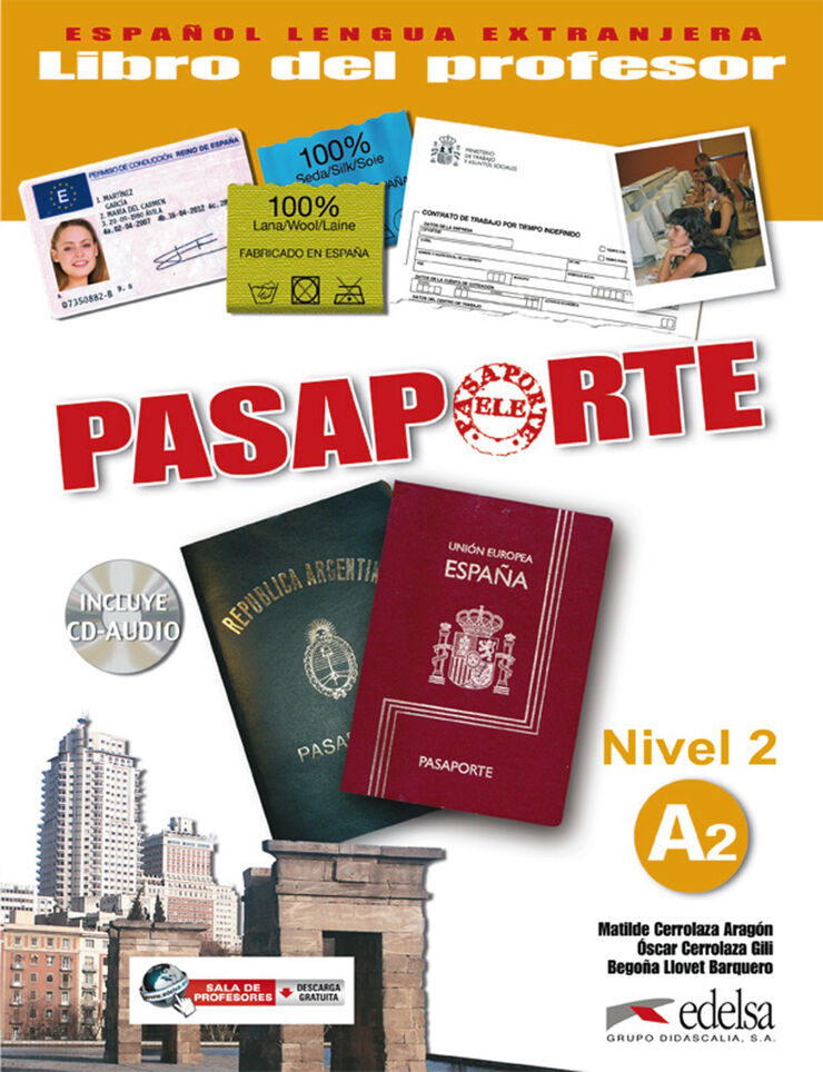 Pasaporte 2 A2 Gu&iacute;a+Cd