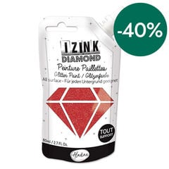 Pintura Izink Diamond Aladine rojo