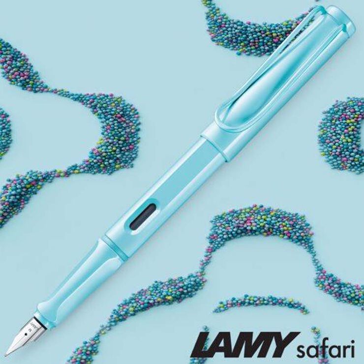 Pluma Lamy Safari aquasky