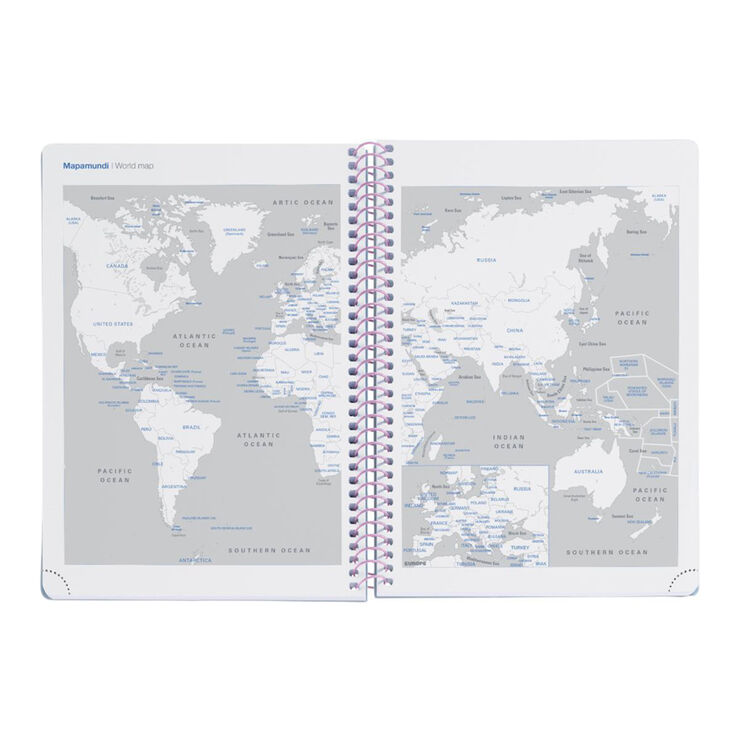 Agenda Escolar Plus S/V Mult. 2026-2027 Lila
