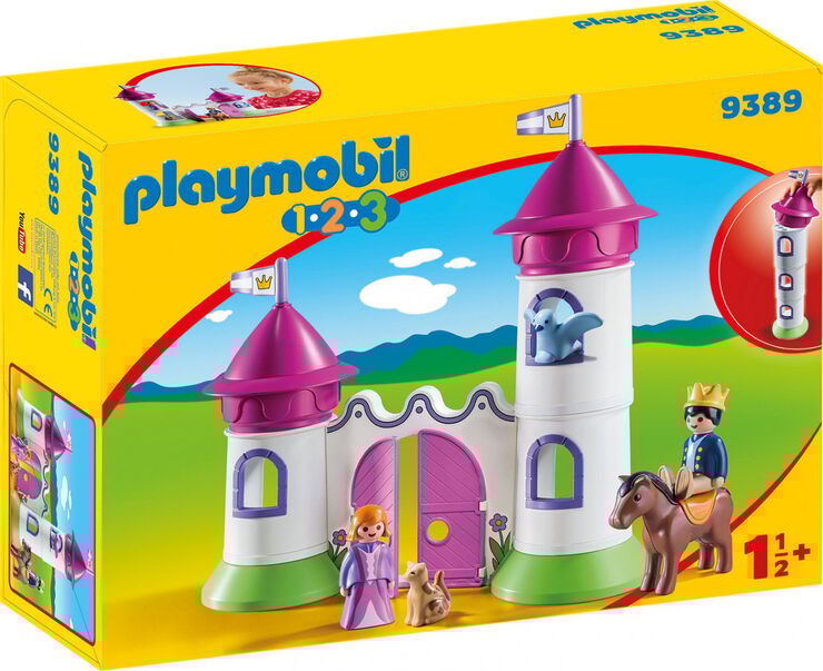 Playmobil 1.2.3 Castillo torre
