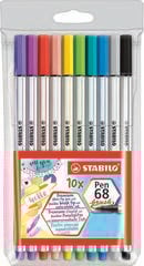 Rotuladores Stabilo Pen68 Brush 10 colores Rotuladores Stabilo Pen68 Brush 10 colores