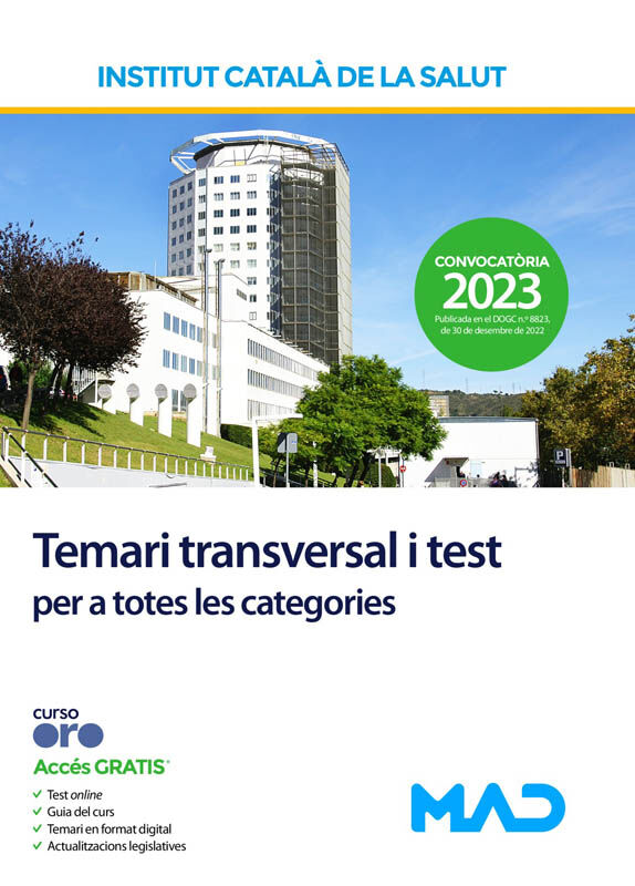 Temari transversal i test per a totes les categories ICS