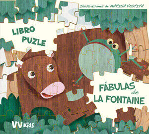 F&aacute;bulas de La Fontaine. Libro Puzle
