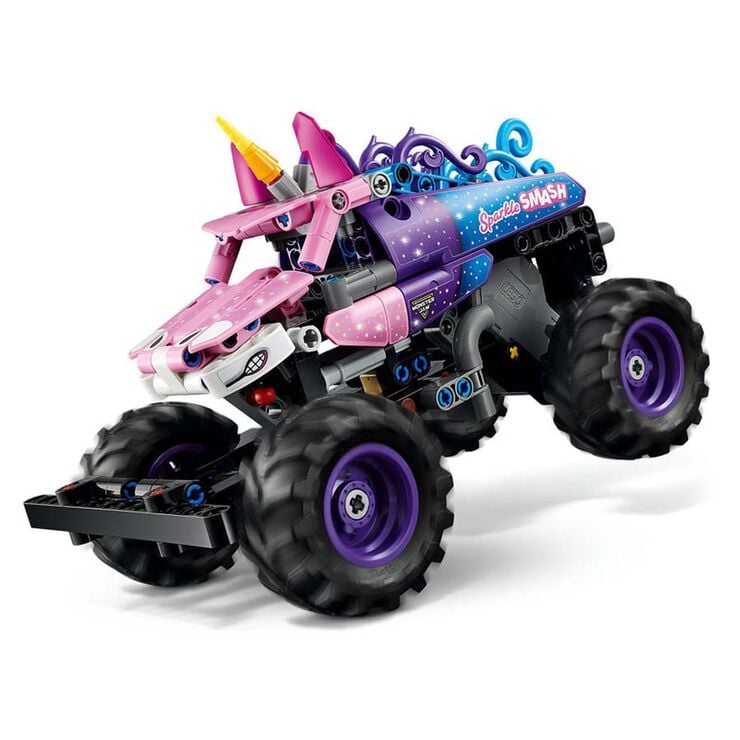 LEGO® Technic Monster Jam™ Sparkle Smash™ amb Motor de Càrrega Manual 42220