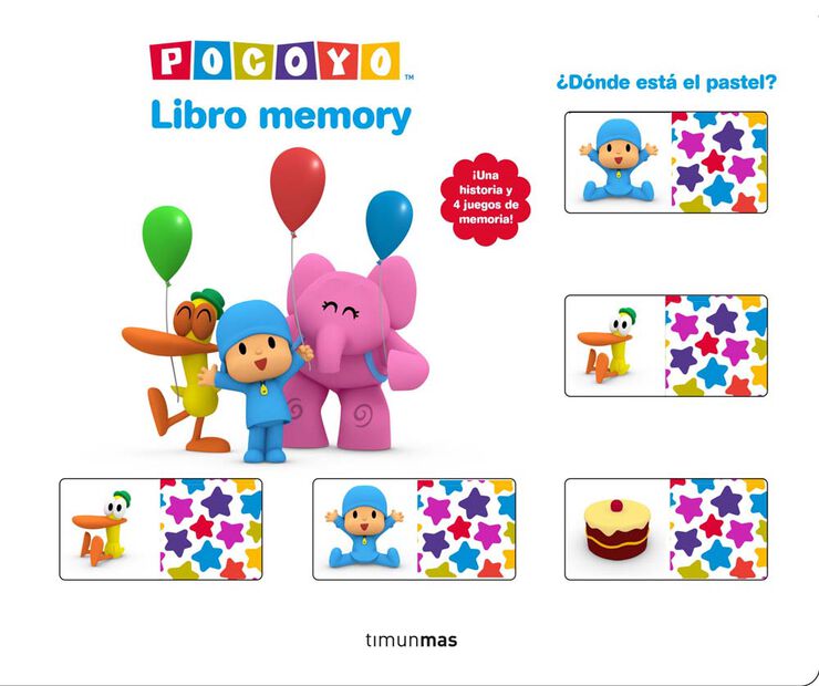 Pocoyó. Libro memory