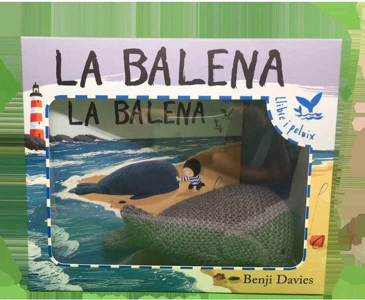 La balena - Llibre i peluix