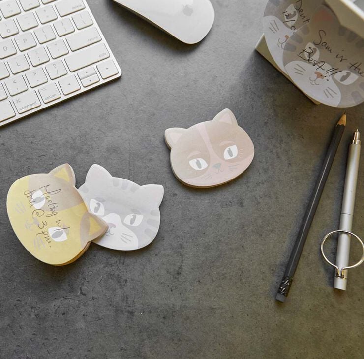 Notas adhesivas Gato Kikkerland