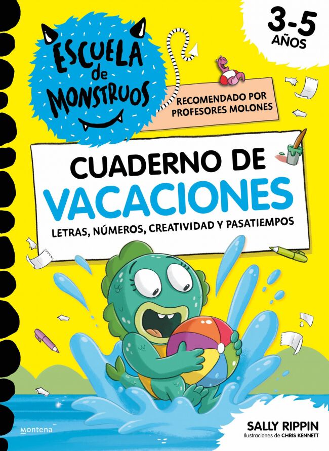 Escuela de Monstruos Cuaderno de vacaciones
