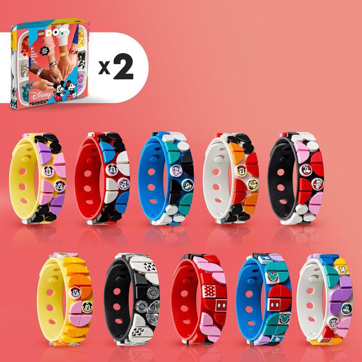 LEGO® DOTS Mickey i els seus Amics: Megapack de Polseres 41947