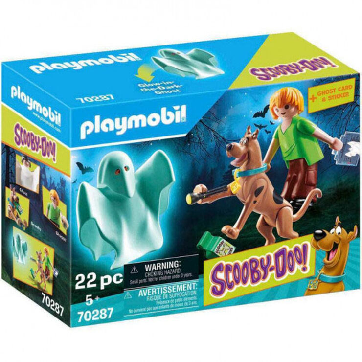 Playmobil Scooby Doo & shaggy fantasma (70287)