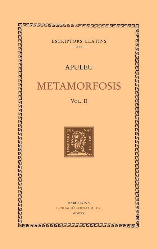 Les metamorfosis, vol. II i &uacute;ltim: llibres VI-XI