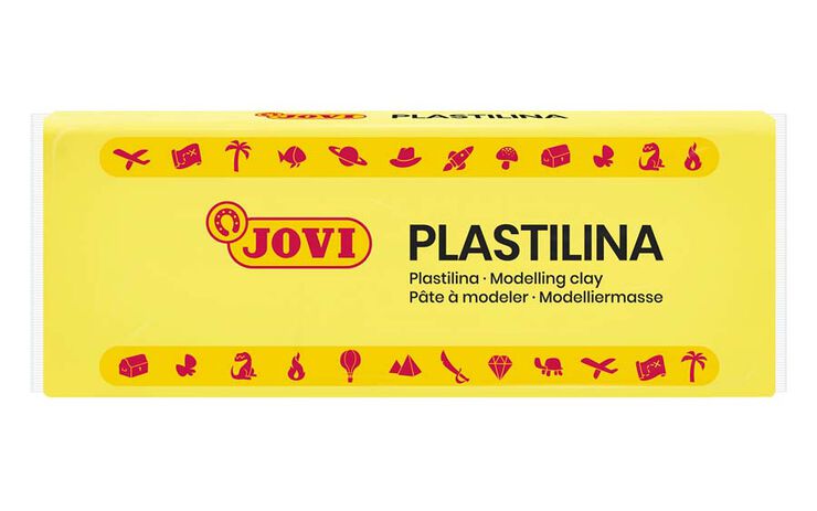 Plastilina Jovi 150g amarillo unidad