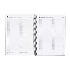 Agenda Espiral Miquelrius Plus dia/pàg mult 2026 Calm grafito