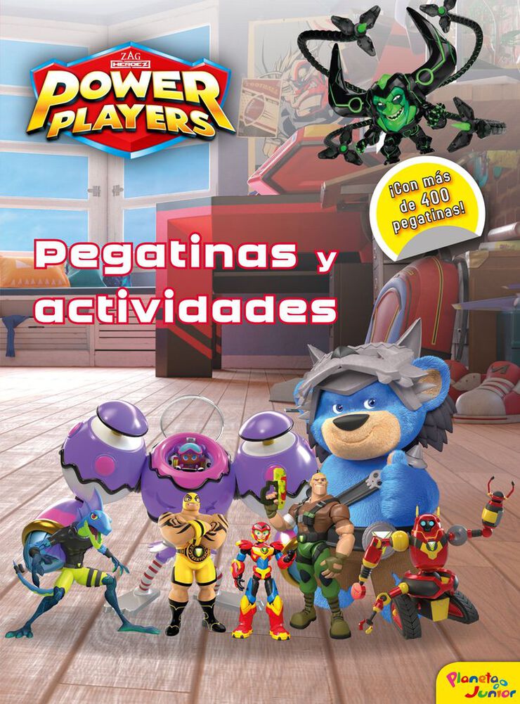 Power Players. Pegatinas y actividades