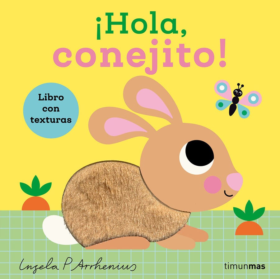 &iexcl;Hola, conejito! Libro con texturas