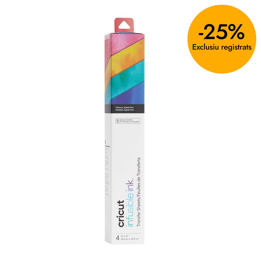 Infusible Ink Splashpad 4 hojas 12x12cm