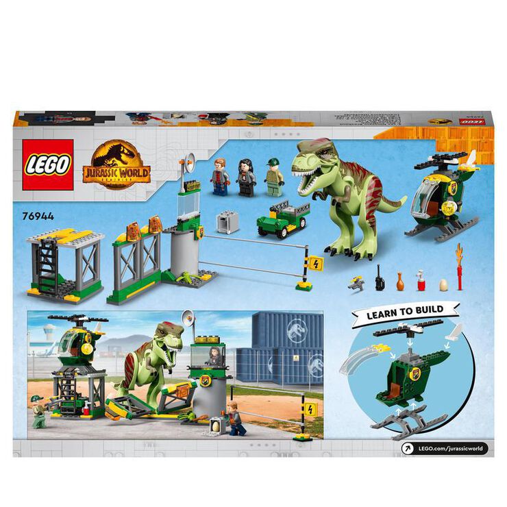 LEGO® Jurassic World Fuga del Dinosaurio T. Rex 76944