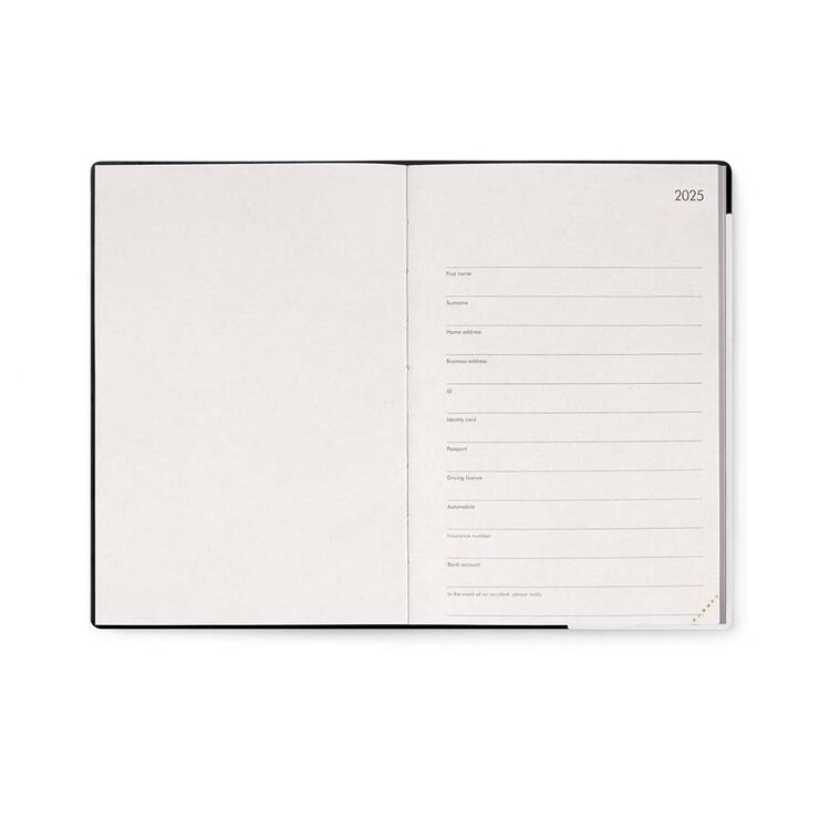 Agenda Legami Bloc sem/vista mult 2025 Moonglow
